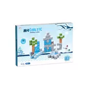 Mágneses építőkockák - havas táj 93 db /cs