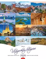 UNESCO Világörökség helyszínei falinaptár 40x58 cm - 2026