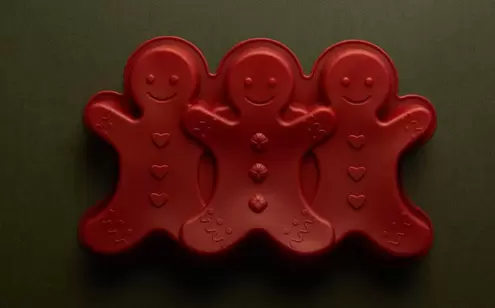 CHRISTMAS GINGERBREAD BISCUIT BAKING MOULD