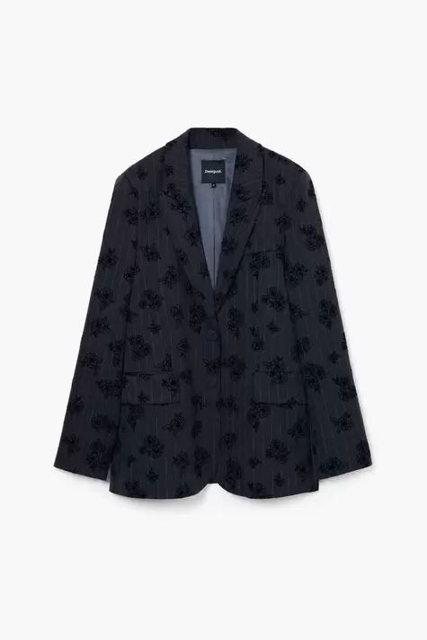 Floral blazer