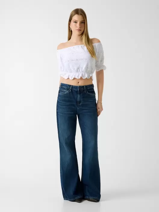 Bellflower wide-leg jeans