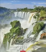 Vízesések falinaptár - 30x34 cm - 2026