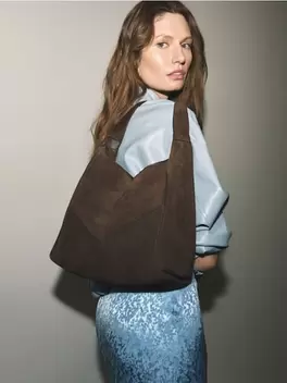 Szarvasbőr shopper táska 21 995 HUF