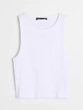 Bordázott pántos top