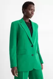 Long blazer - relaxed fit