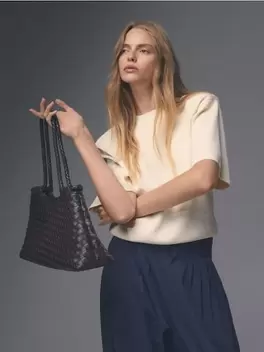 Fonott shopper táska