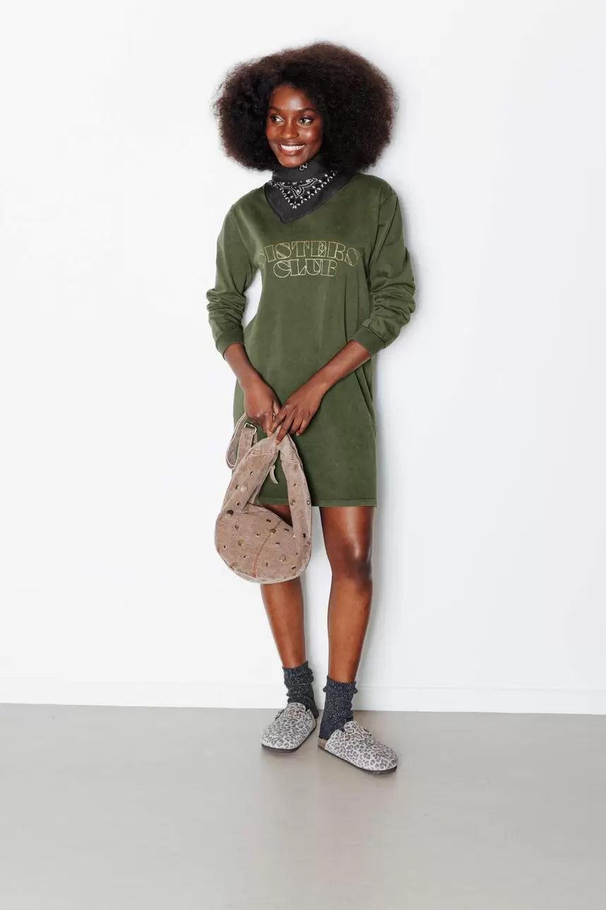 Sisters Club jersey dress