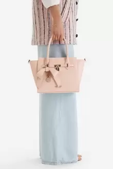Táska Világos rózsaszín