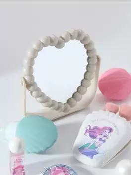 Szív alakú kozmetikai tükör Disney Princess