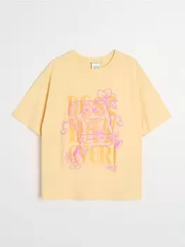 Nyomott mintás pamut póló SpongeBob