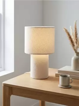 Texturált LED asztali lámpa