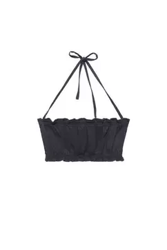 Ráncolt pántos top