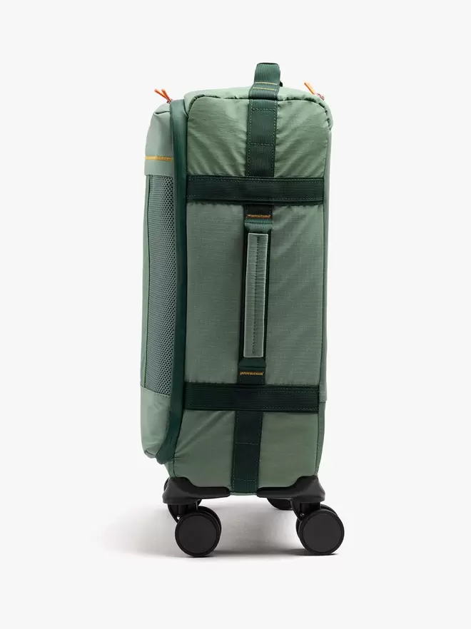 Nylon travel suitcase with hanger