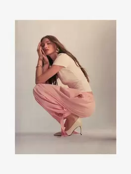 Megkötős szárú nadrág