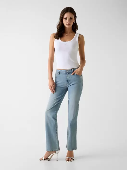 Sexy straight jeans