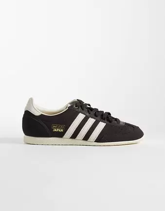 adidas Originals Japan trainers in brown and off white