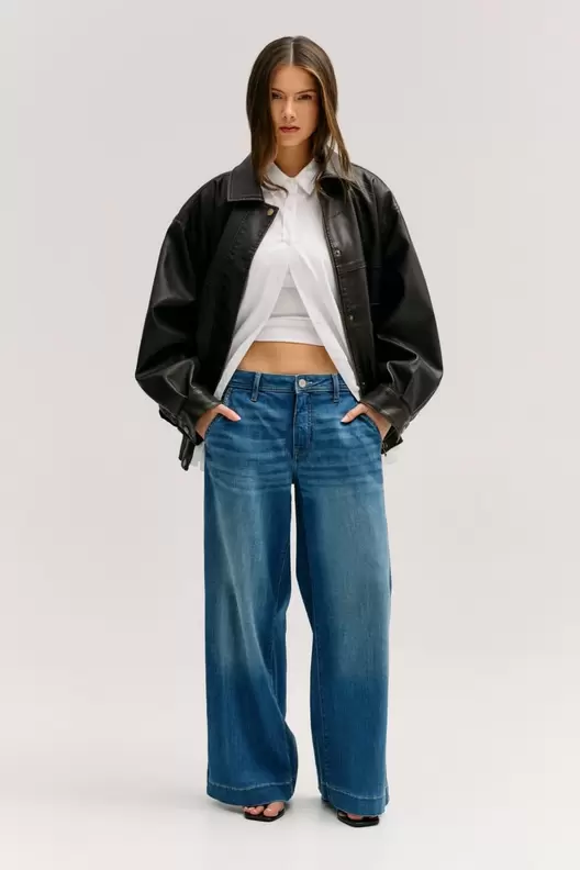 Zoya wide leg jeans