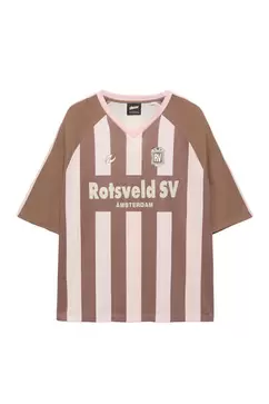 Amszterdam csíkos futballpóló