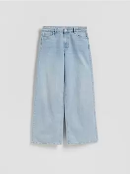 Normál derekú wide leg farmer