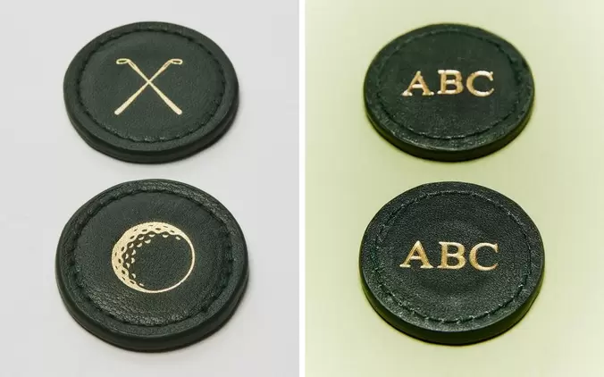 SET OF GOLF BALL MARKERS (SET OF 2)