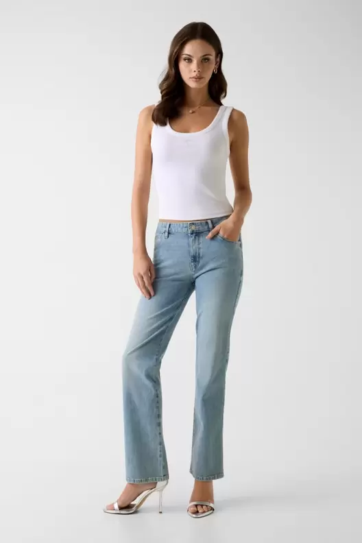 Sexy straight jeans