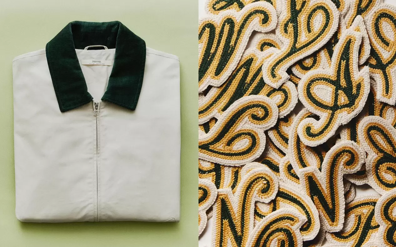 COTTON PATCHES AND GOLF JACKET