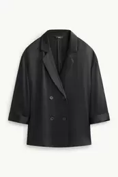 Blazer - regular fit - ribbed