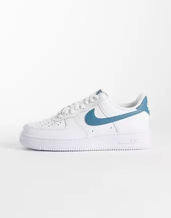Nike Air Force 1 '07 ESS trainers white and blue