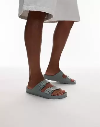 Birkenstock Arizona EVA sandals in pure sage