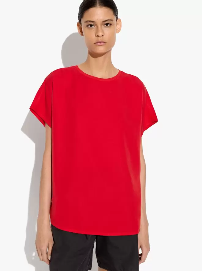 Lyocell t-shirt plain
