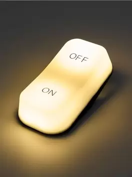 LED lámpa kapcsoló motívummal