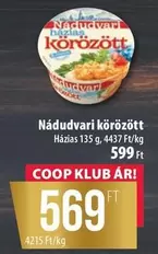 Nádudvari körözött Házi