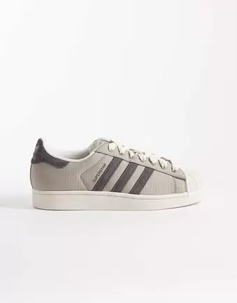 adidas Originals Superstar II trainers in cargo green and grey