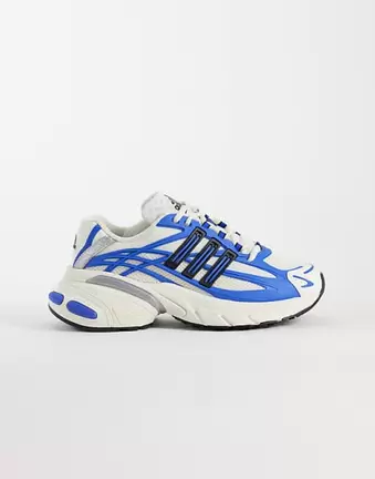 adidas Originals Adistar XLG trainers in white and blue