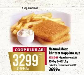 Rántott trappista sajt