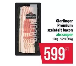 Szeletelt Bacon