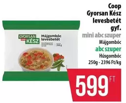 Májgomóc levesbetét