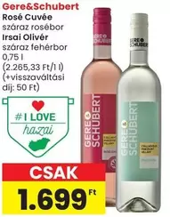 Rosé Cuvée száraz roséb or száraz fehérbor
