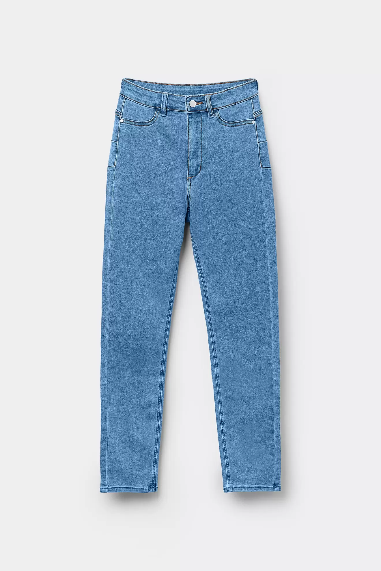 Magas Derekú Push-Up Hatású Jeggings