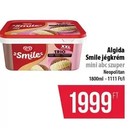 Xxl - Smile jégkrém mini abc szuper
