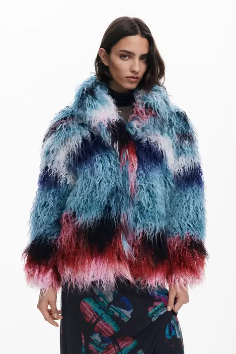 Coat designed by Mr. Christian Lacroix