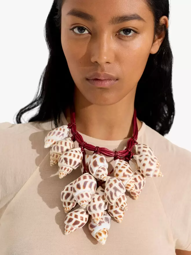 Multi-collar of cords with multiple shells