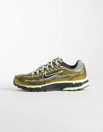 Nike P-6000 SE trainers in metallic green