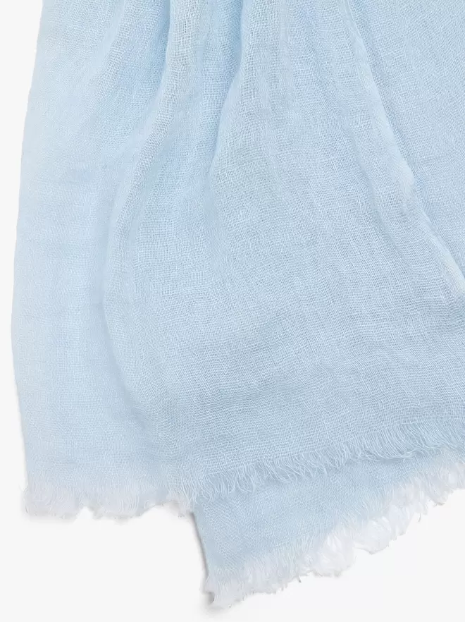 Pashmina with 100% linen