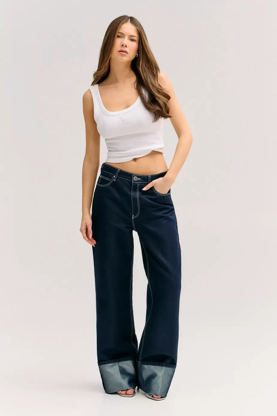 Roll up jeans