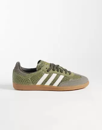 adidas Originals Samba OG trainers in olive green