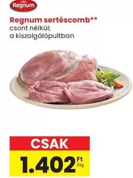 sertéscsomb csont nélkül