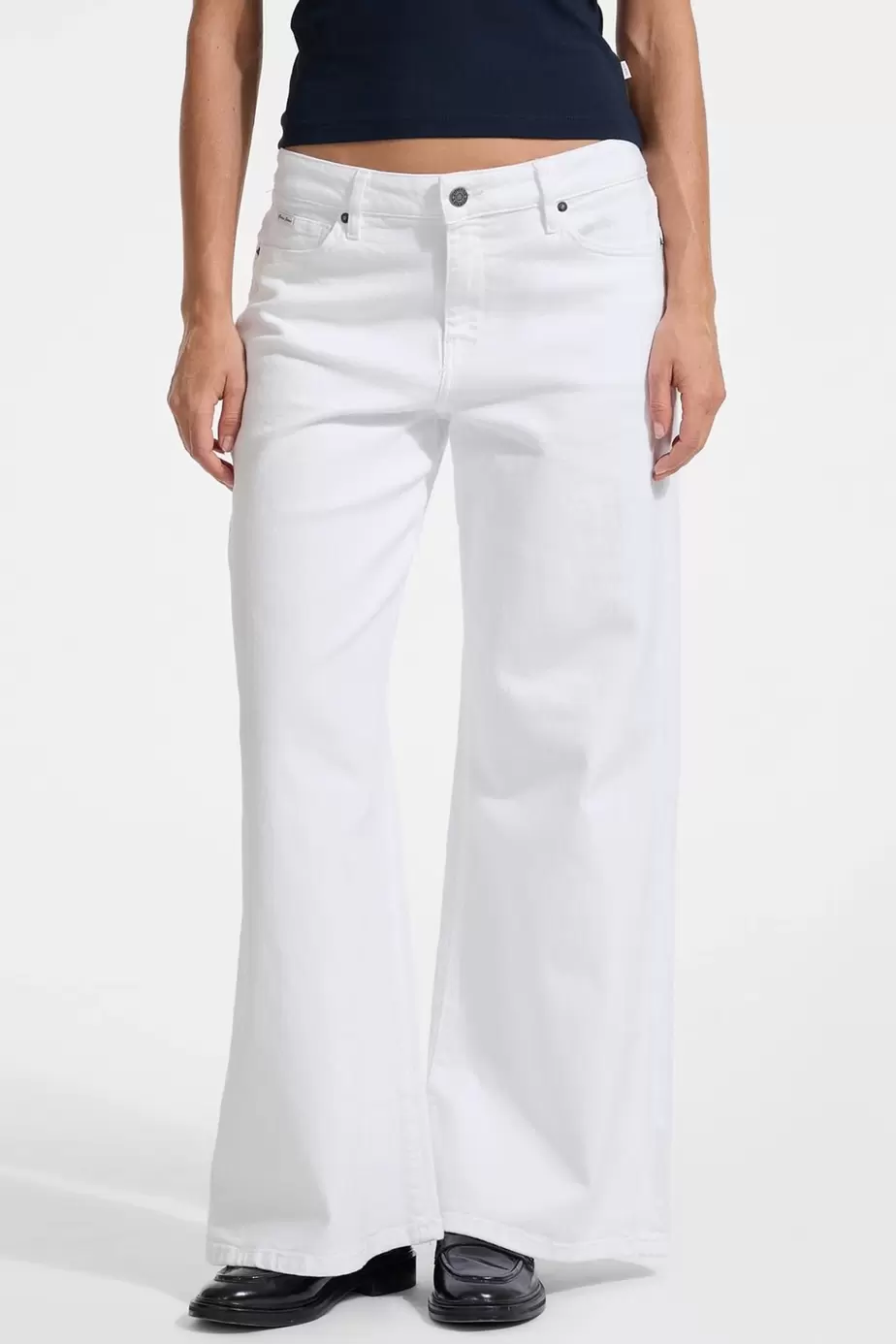 G13 Low-rise extra wide leg jeans