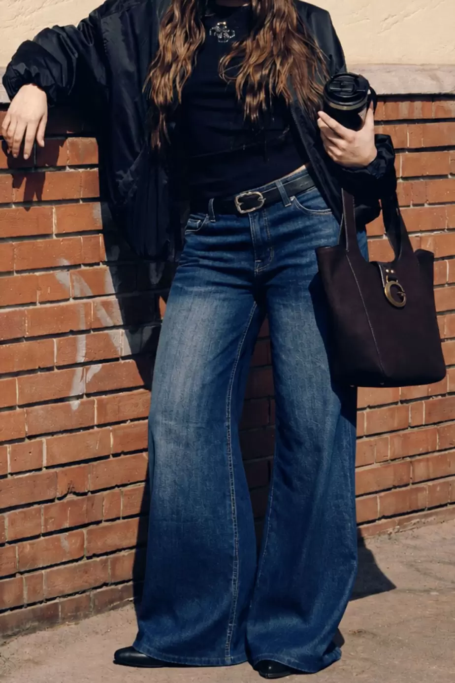 Bellflower wide-leg jeans