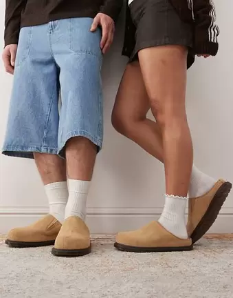Dr Martens Unisex San suede mule in savannah tan